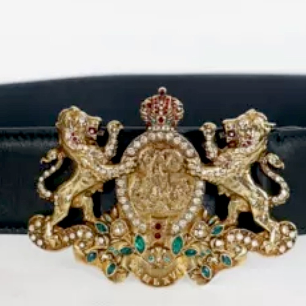 ISO Ralph Lauren Swarovski buckles
